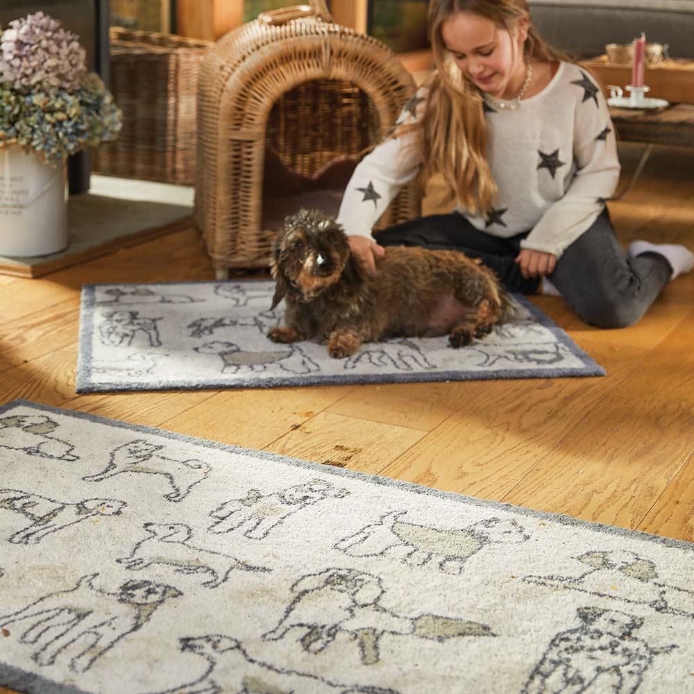Pet 70 Dogs Grey Washable Doormat - Image 2