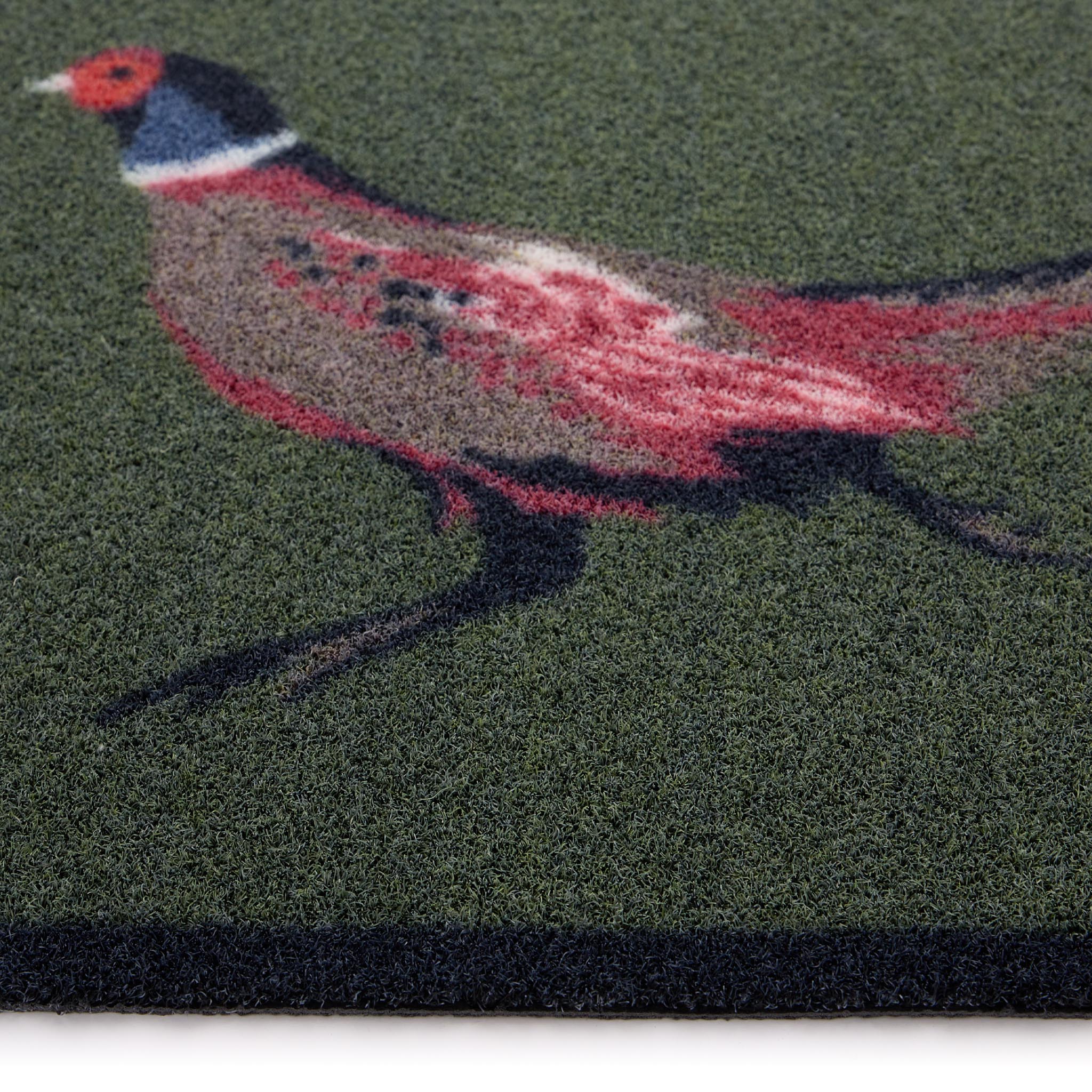 Pheasant Green Outdoor Doormat - Image 4