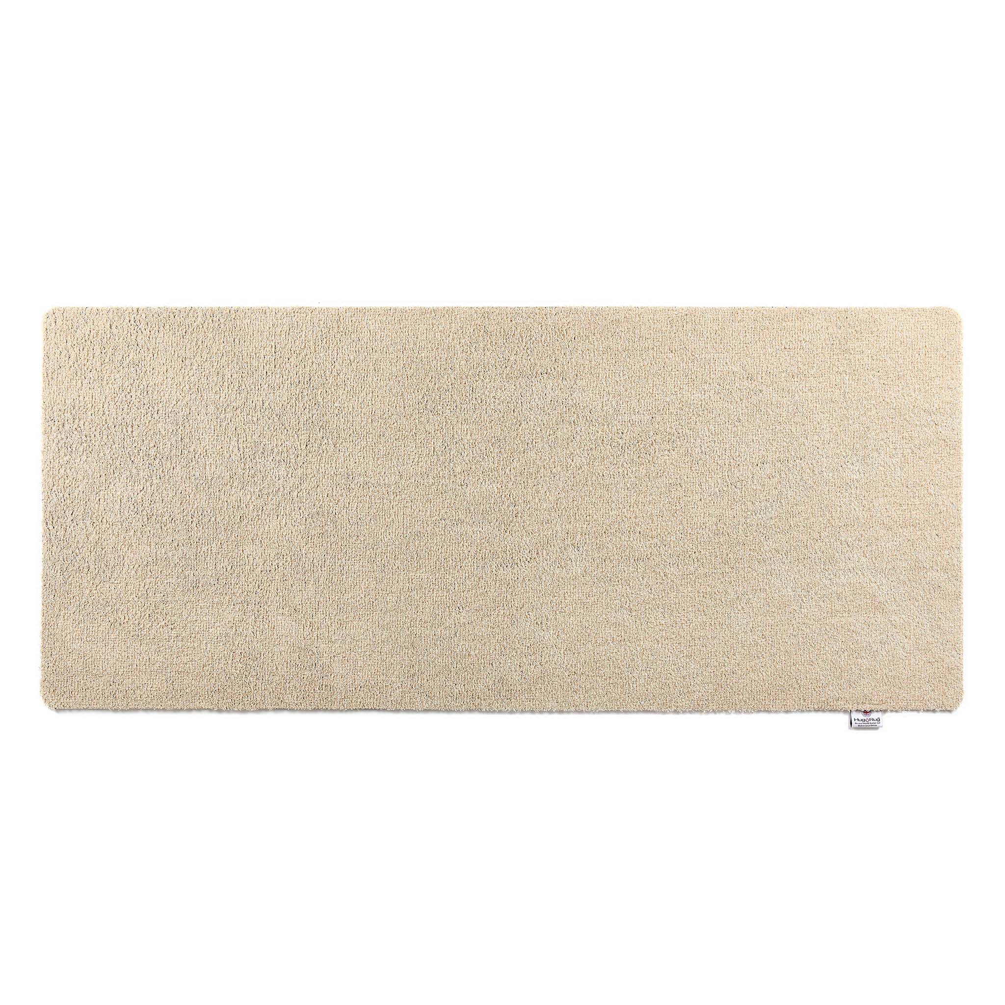 Plain Fleck - Beige Washable Runner