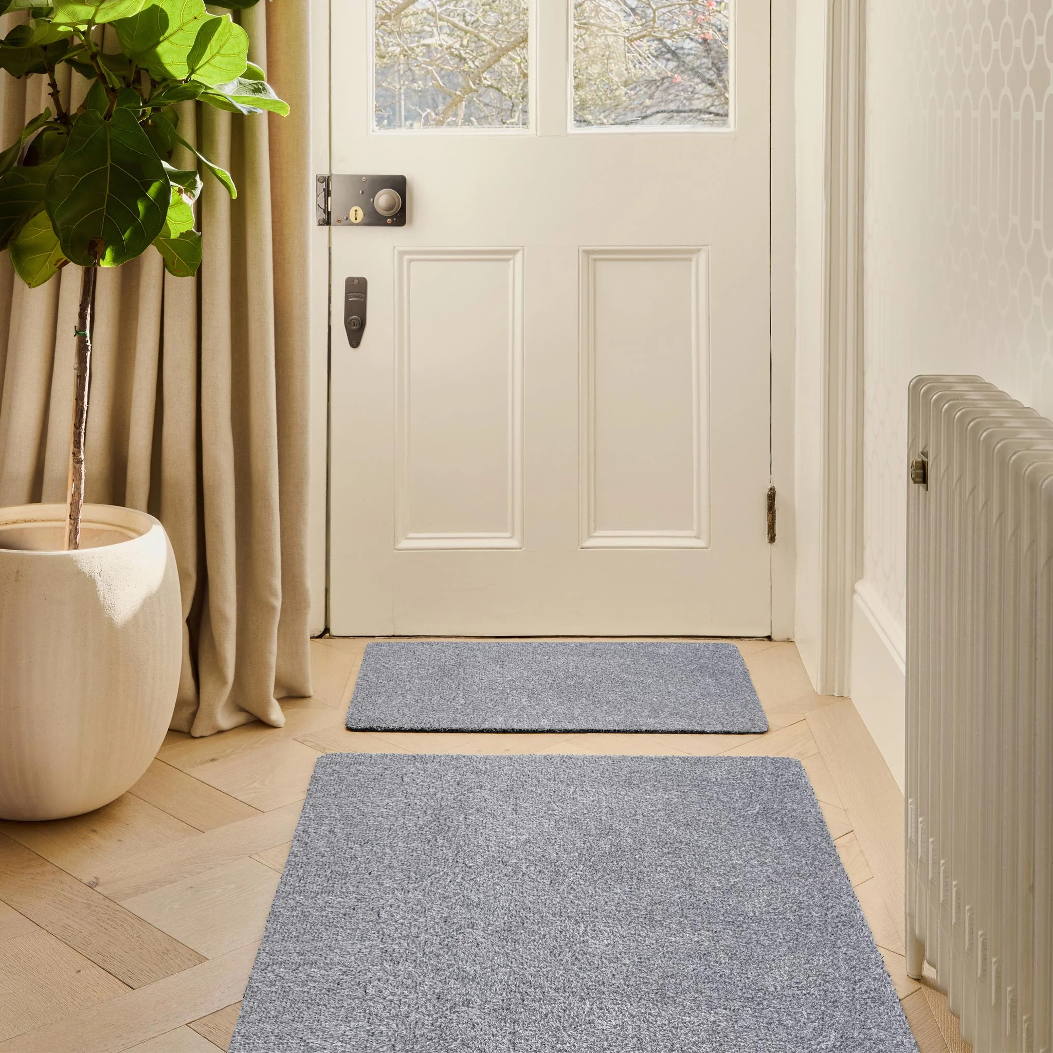 Plain Fleck - Soft Silver Doormat - Image 2