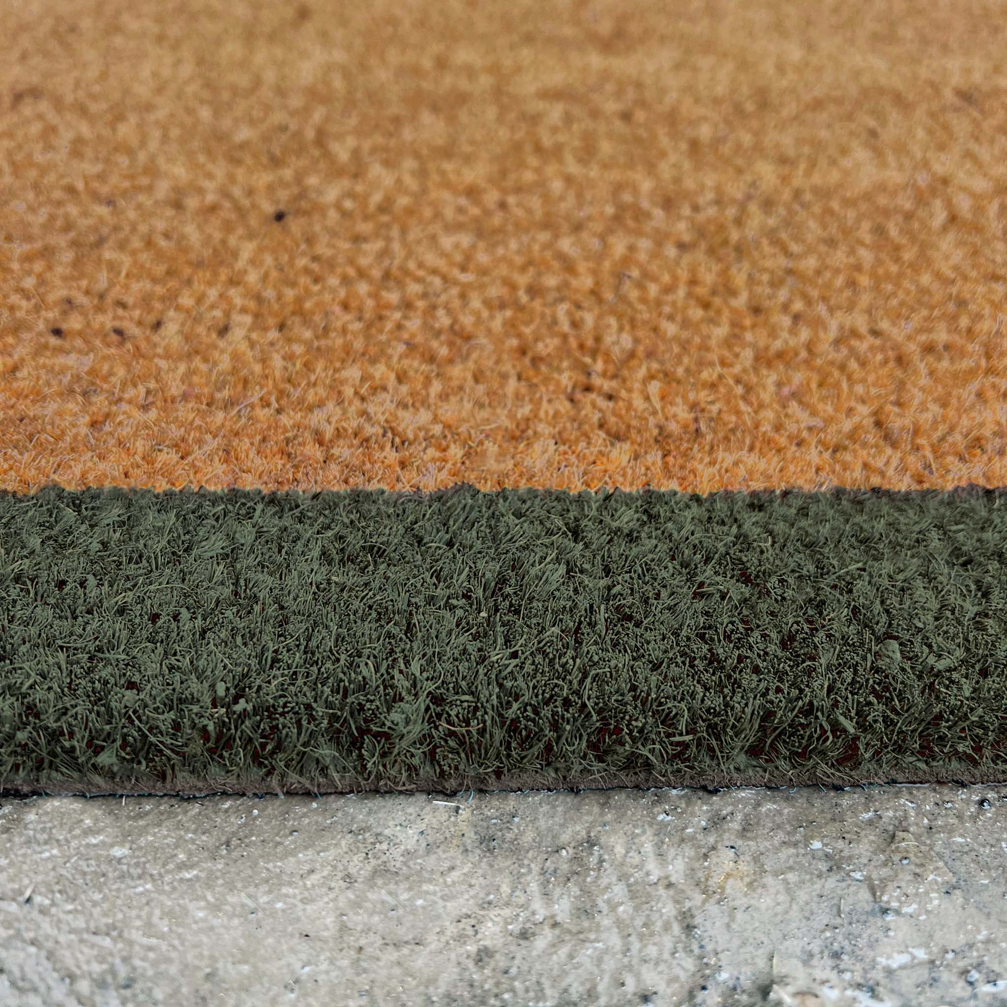 Printed Coir Border Green Runner - Image 4