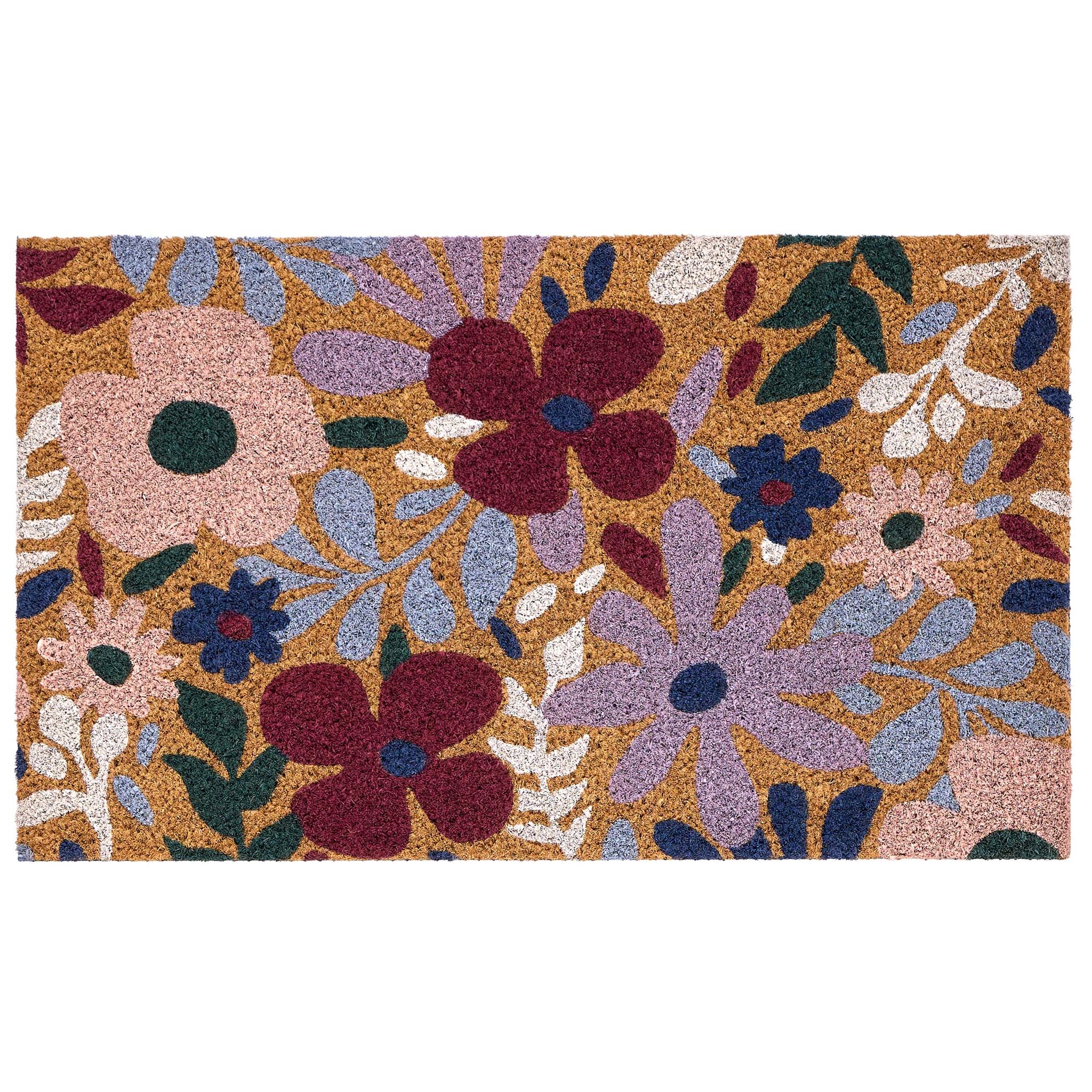 Wildflower Meadow Coir Doormat