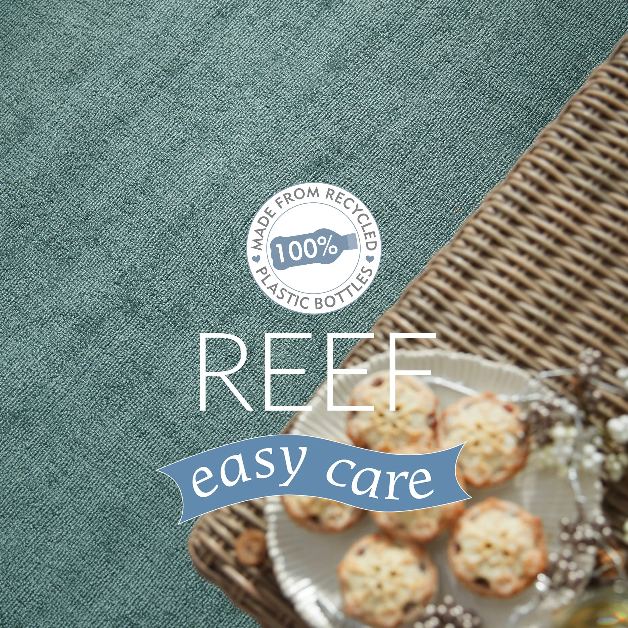 Reef Rug Petrol Blue - Image 3