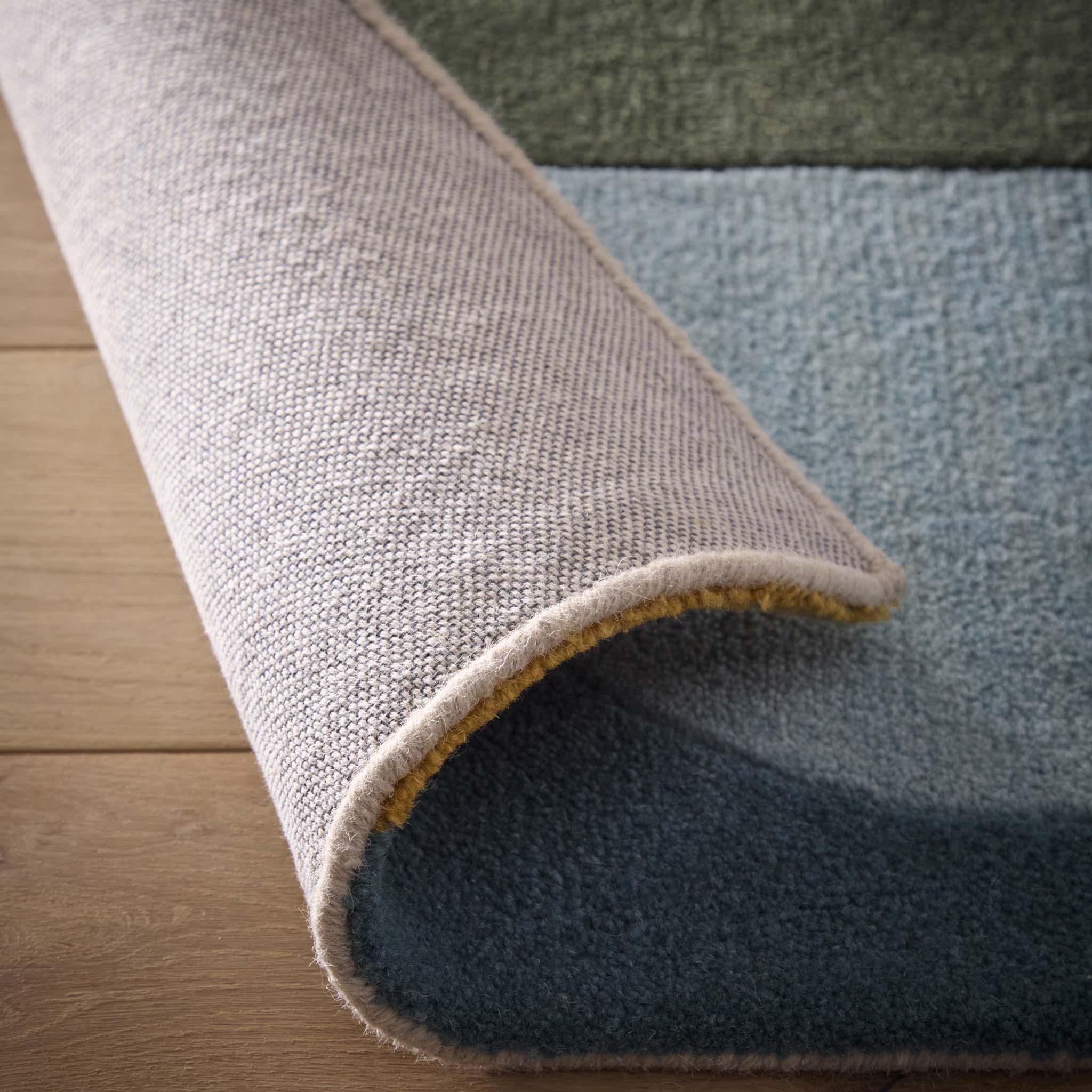Retro Deco Rug Blue - Image 4