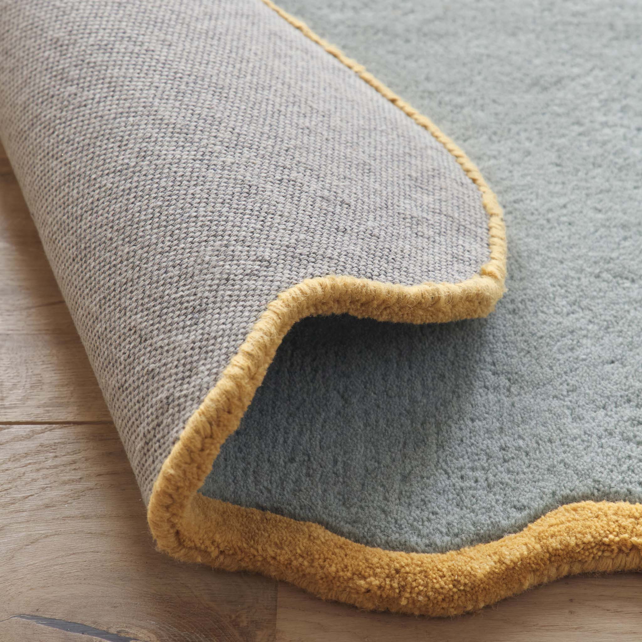 Scalloped Elsie Duck Egg/Ochre Runner - Image 5