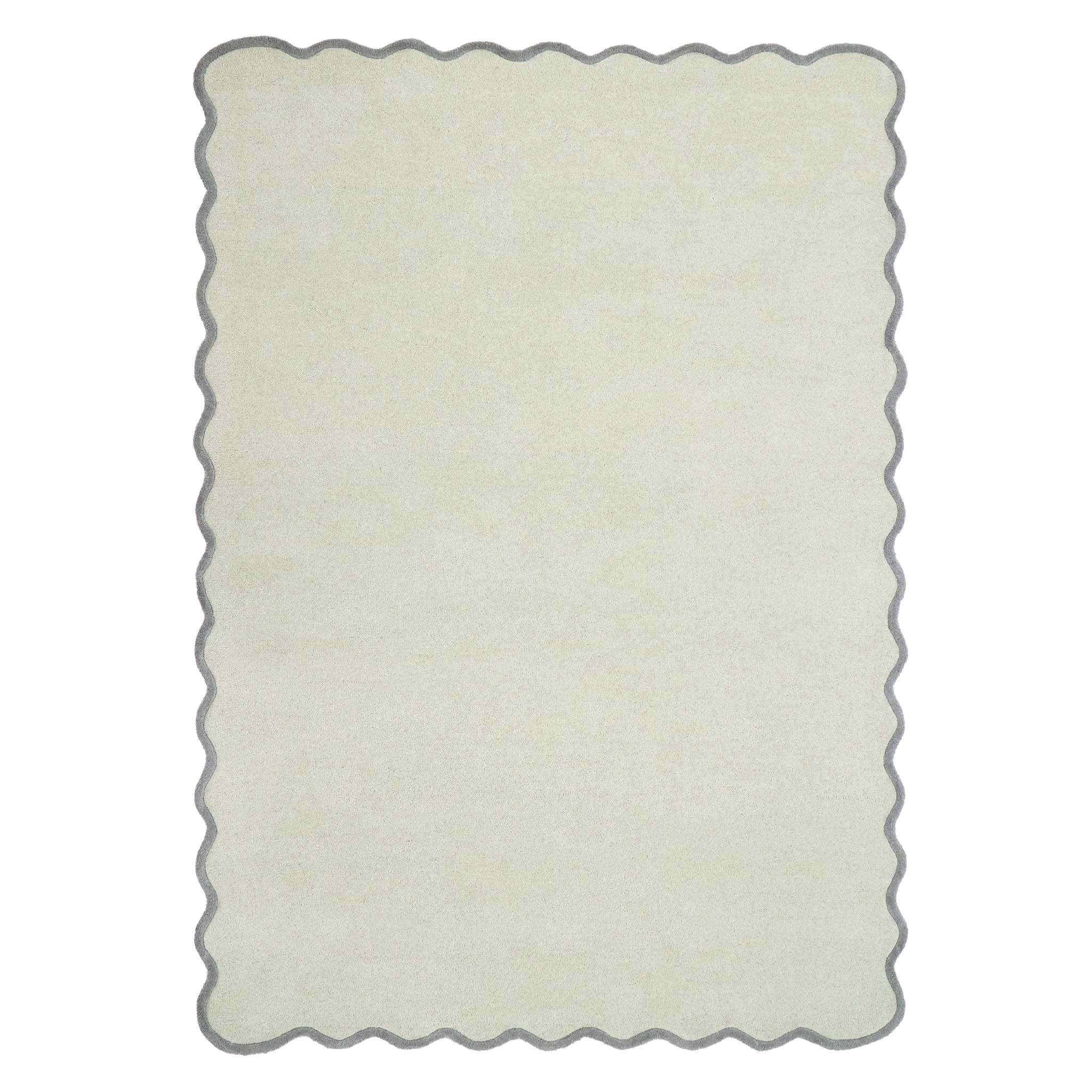 Scalloped Elsie Rug Sage/Seagrass