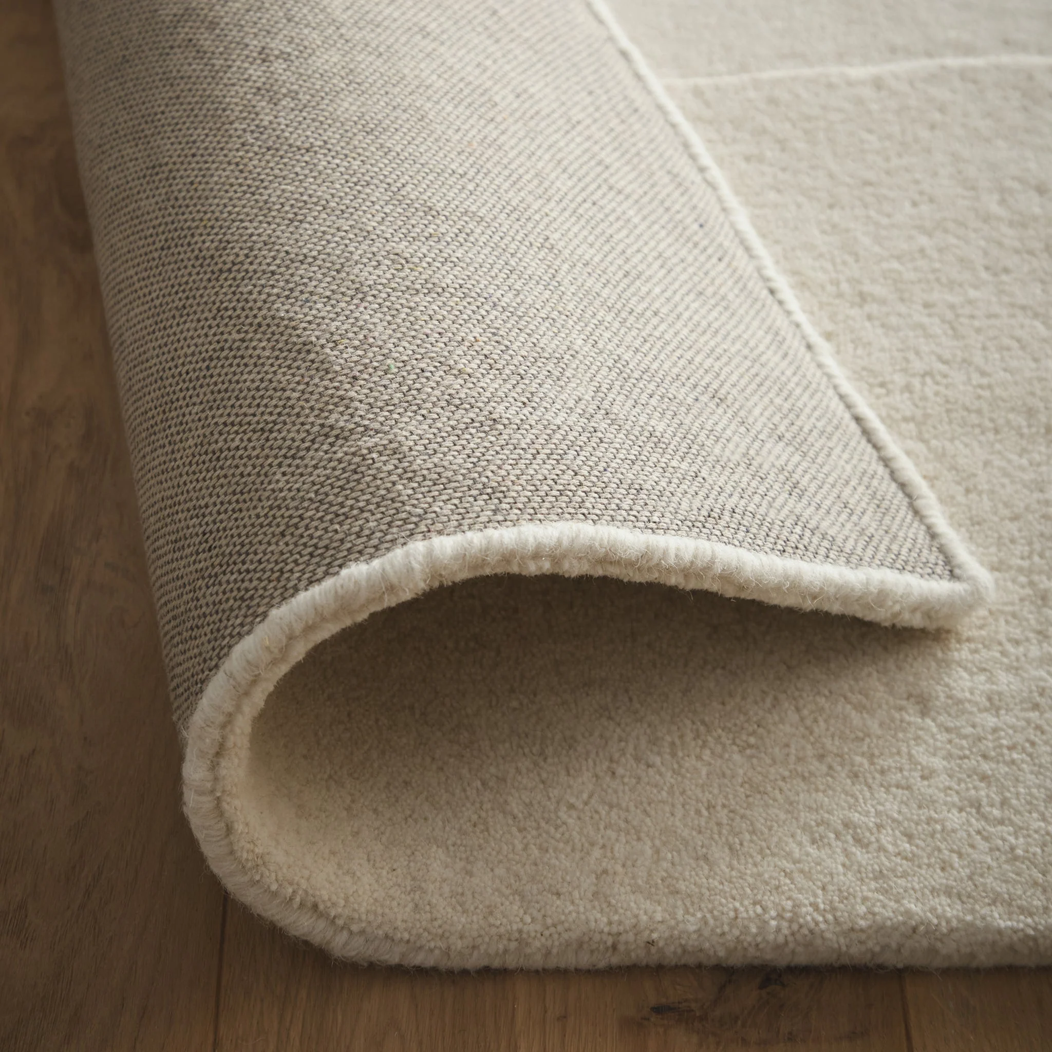Sculptured Wool Rug Boulder Cream - Image 5