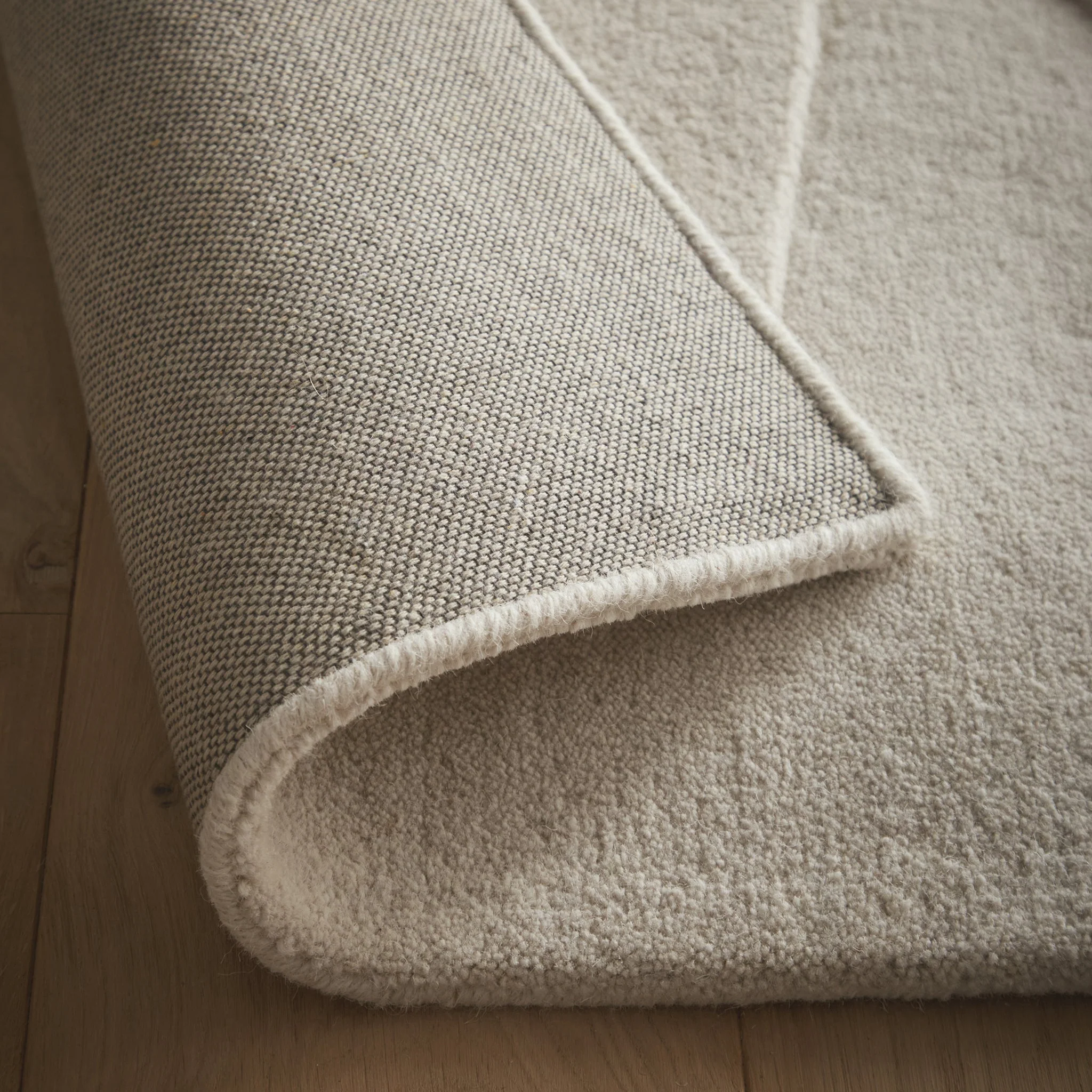 Sculptured Wool Rug Pebble Oatmeal - Image 5