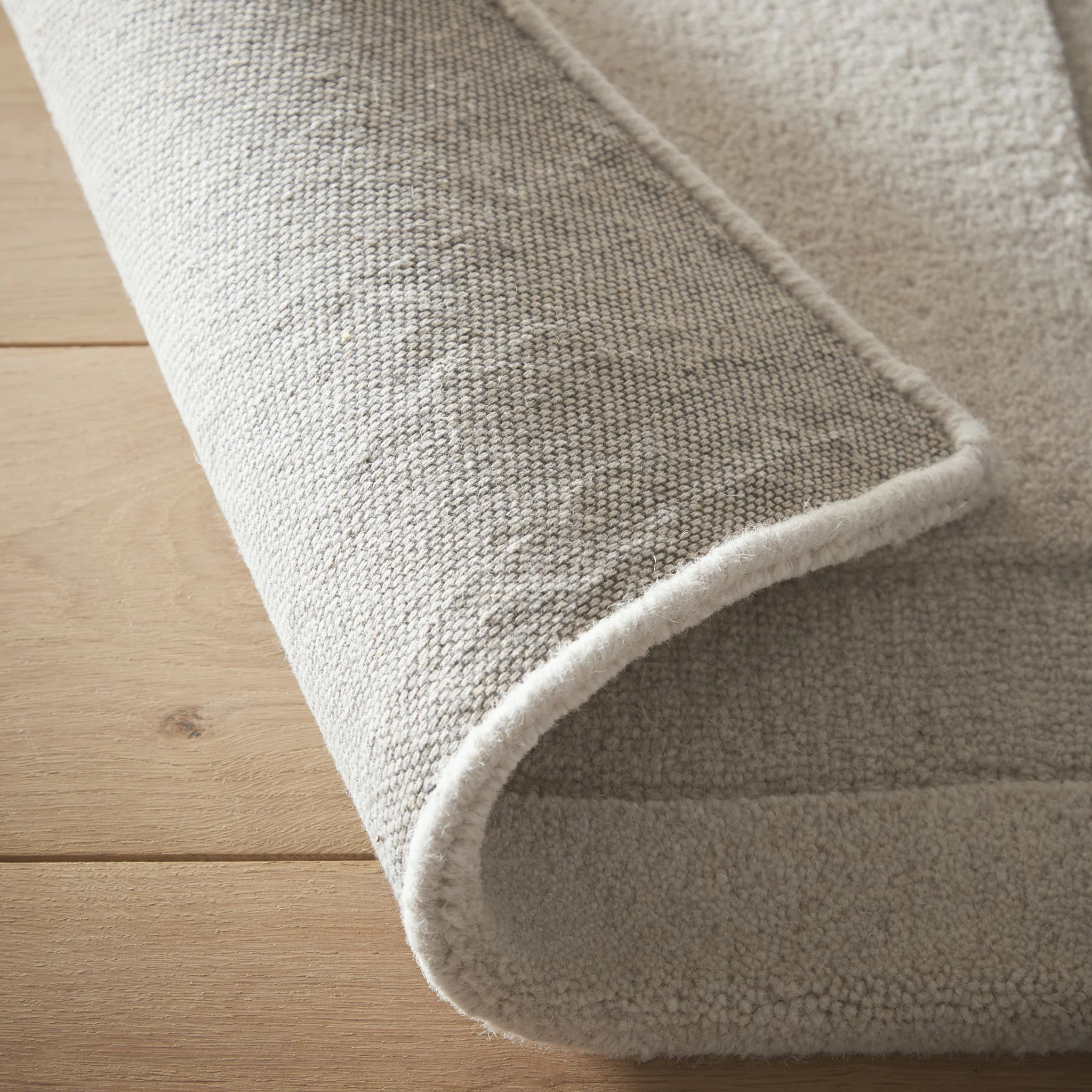 Sculptured Wool Rug Stone Oatmeal - Image 5
