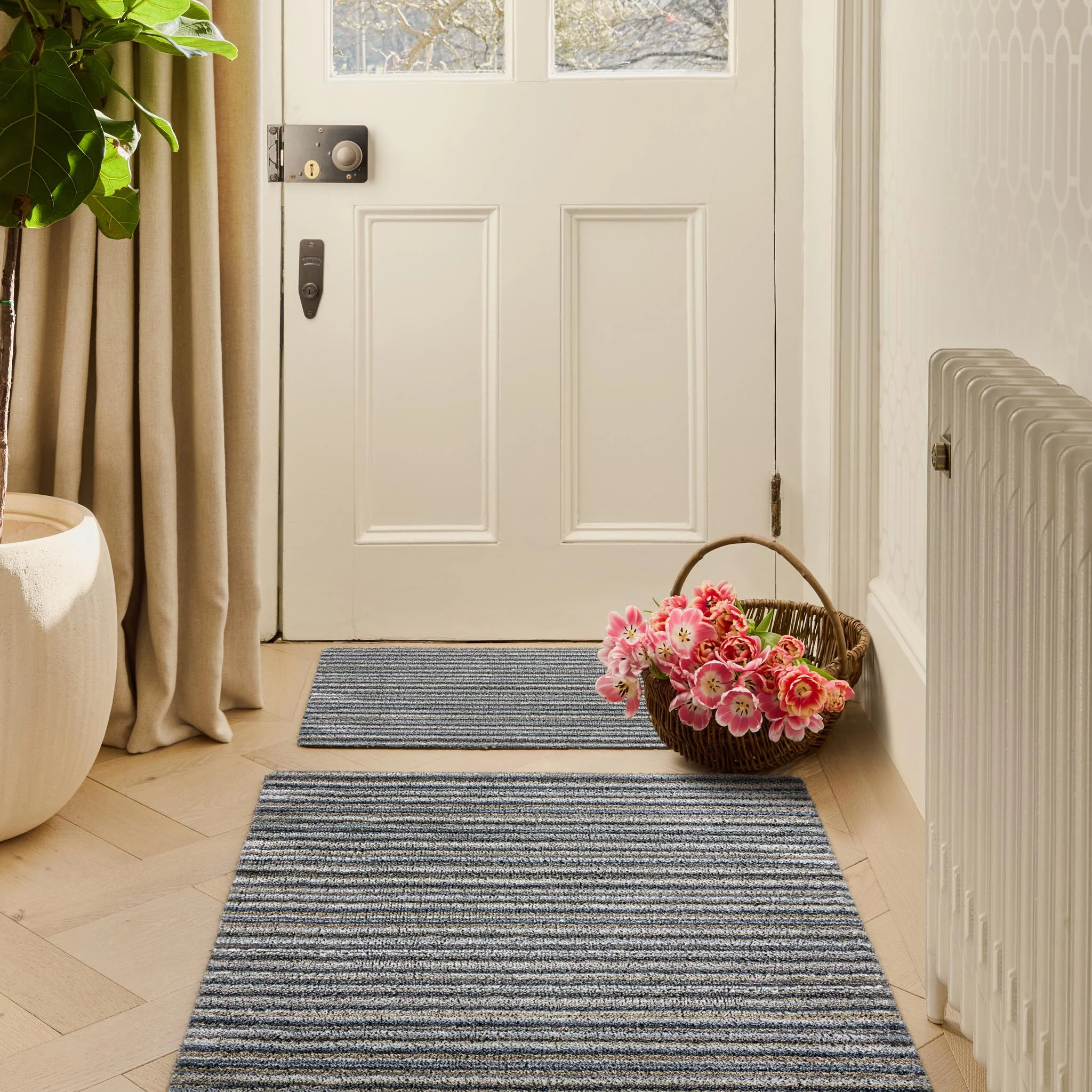 Candy Portland Stripe Washable Doormat - Image 2