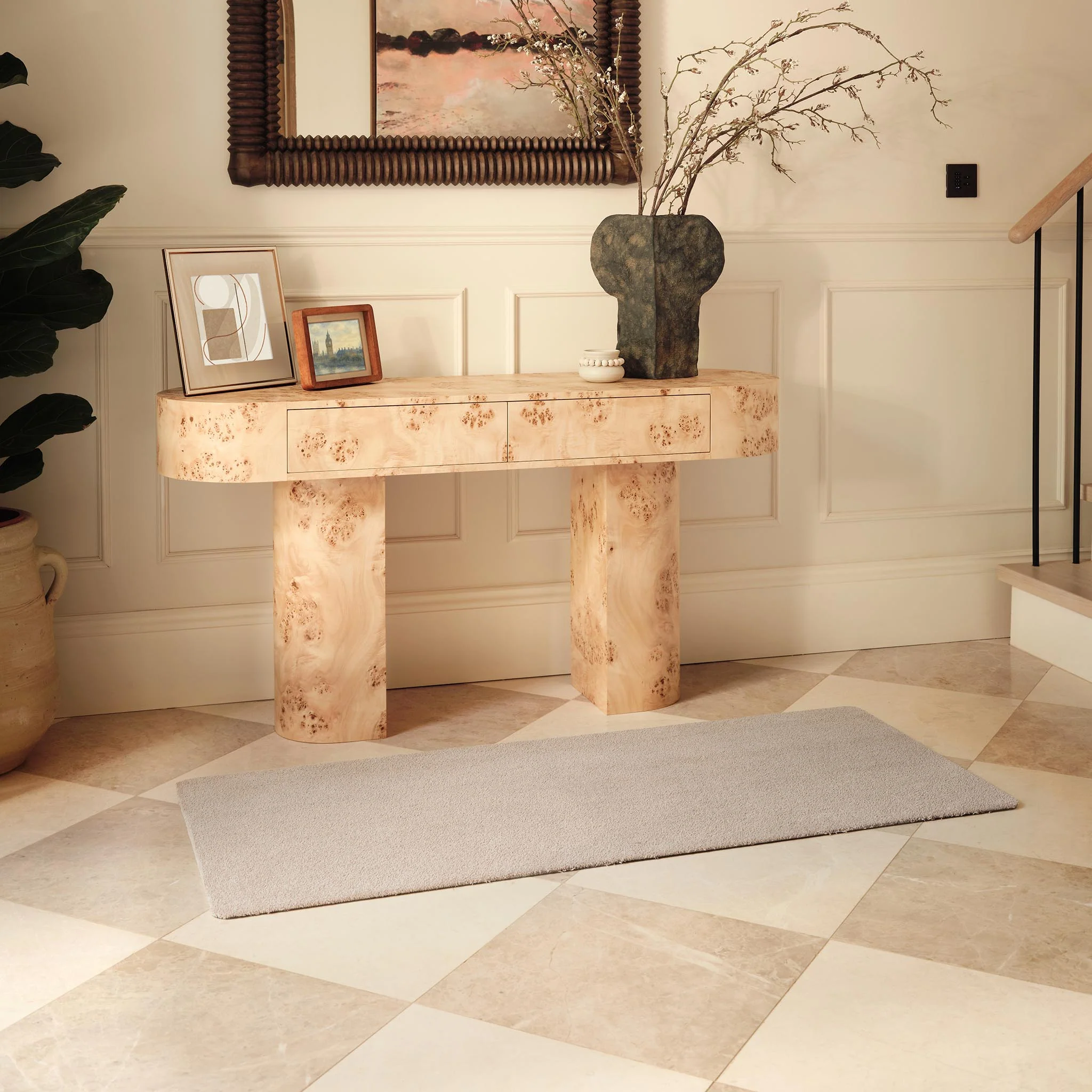 Sense Beige Washable Runner - Image 3