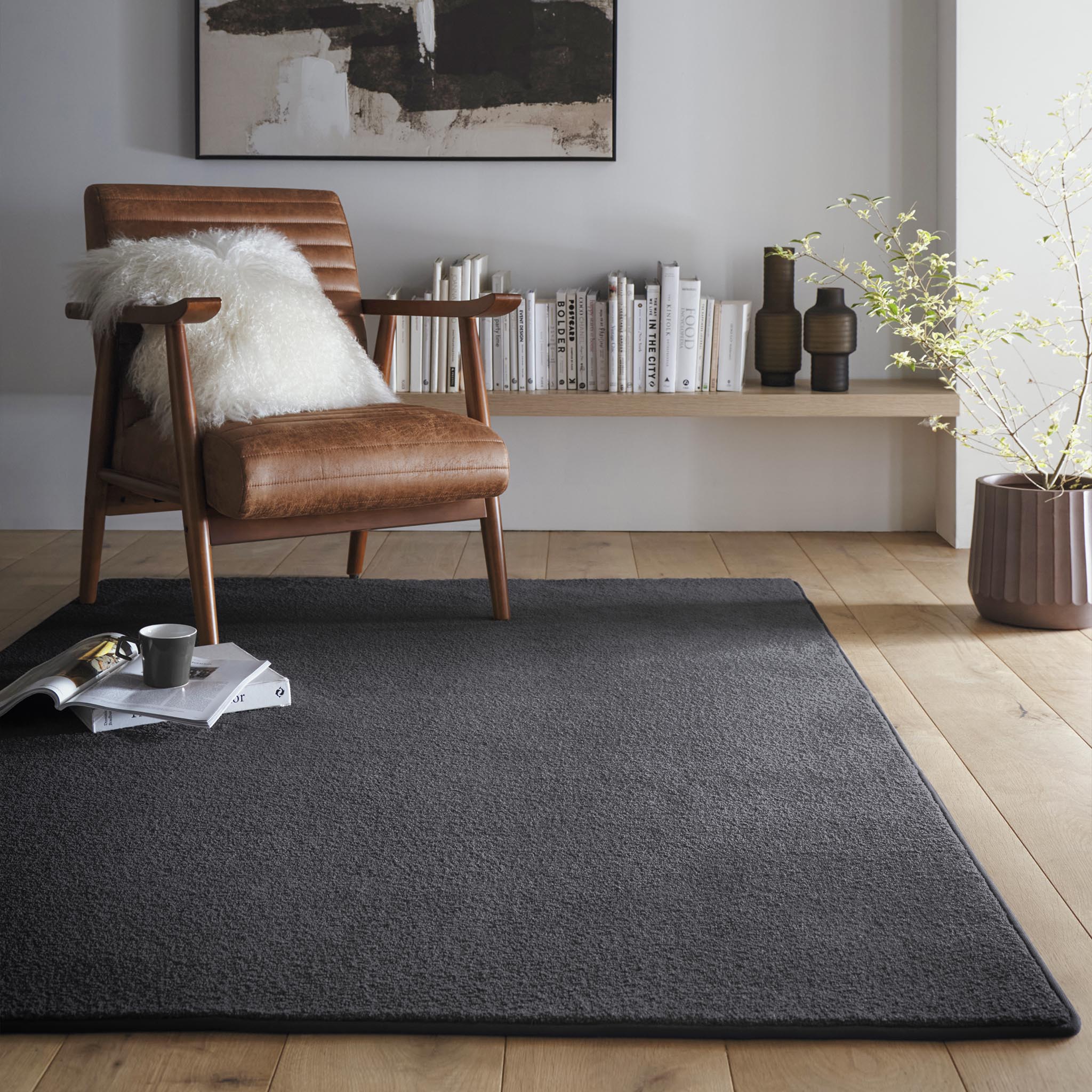 Sense Charcoal Rug - Image 2