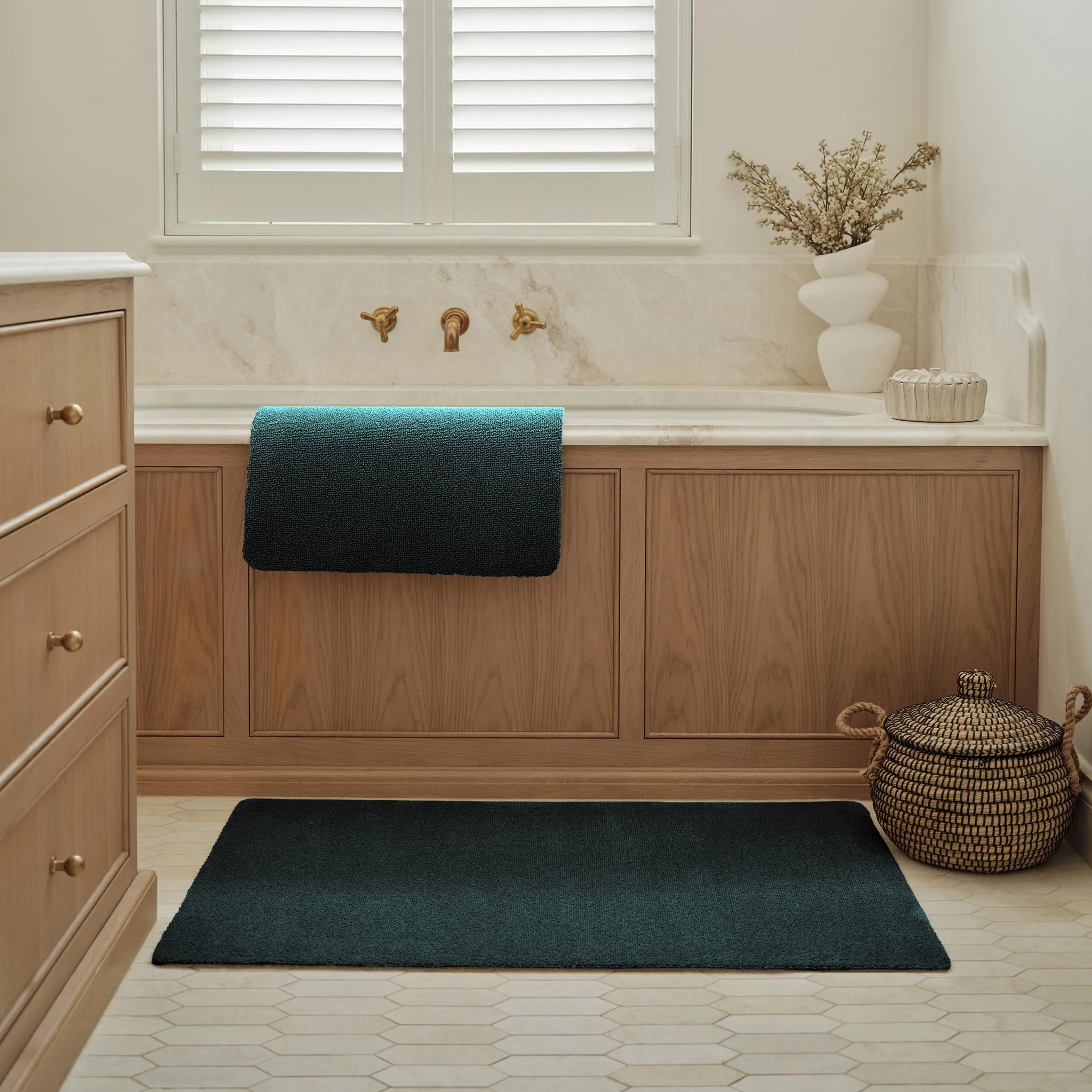 Sense Forest Green Bath Mat - Image 4
