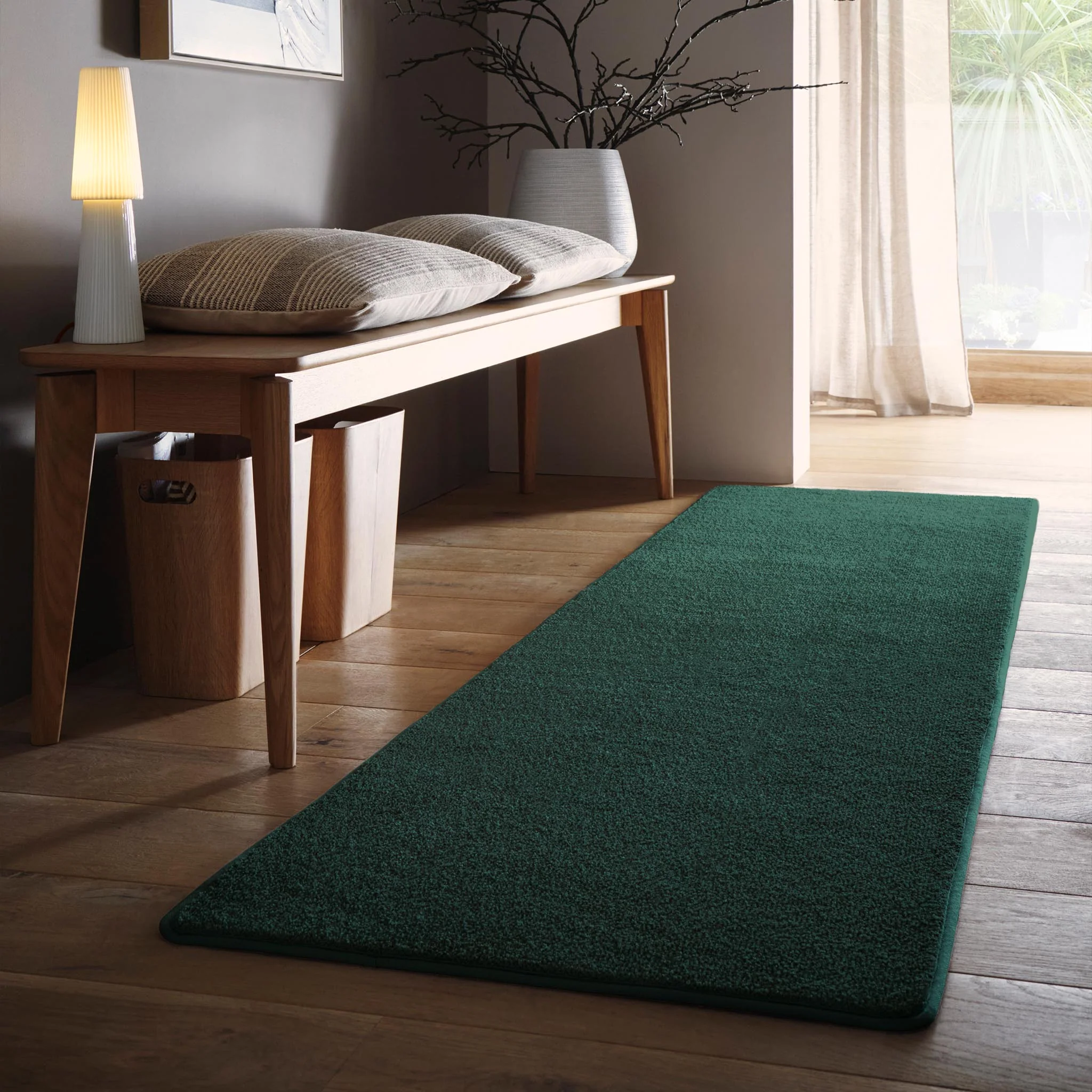 Sense Forest Green Rug Runner - Image 2