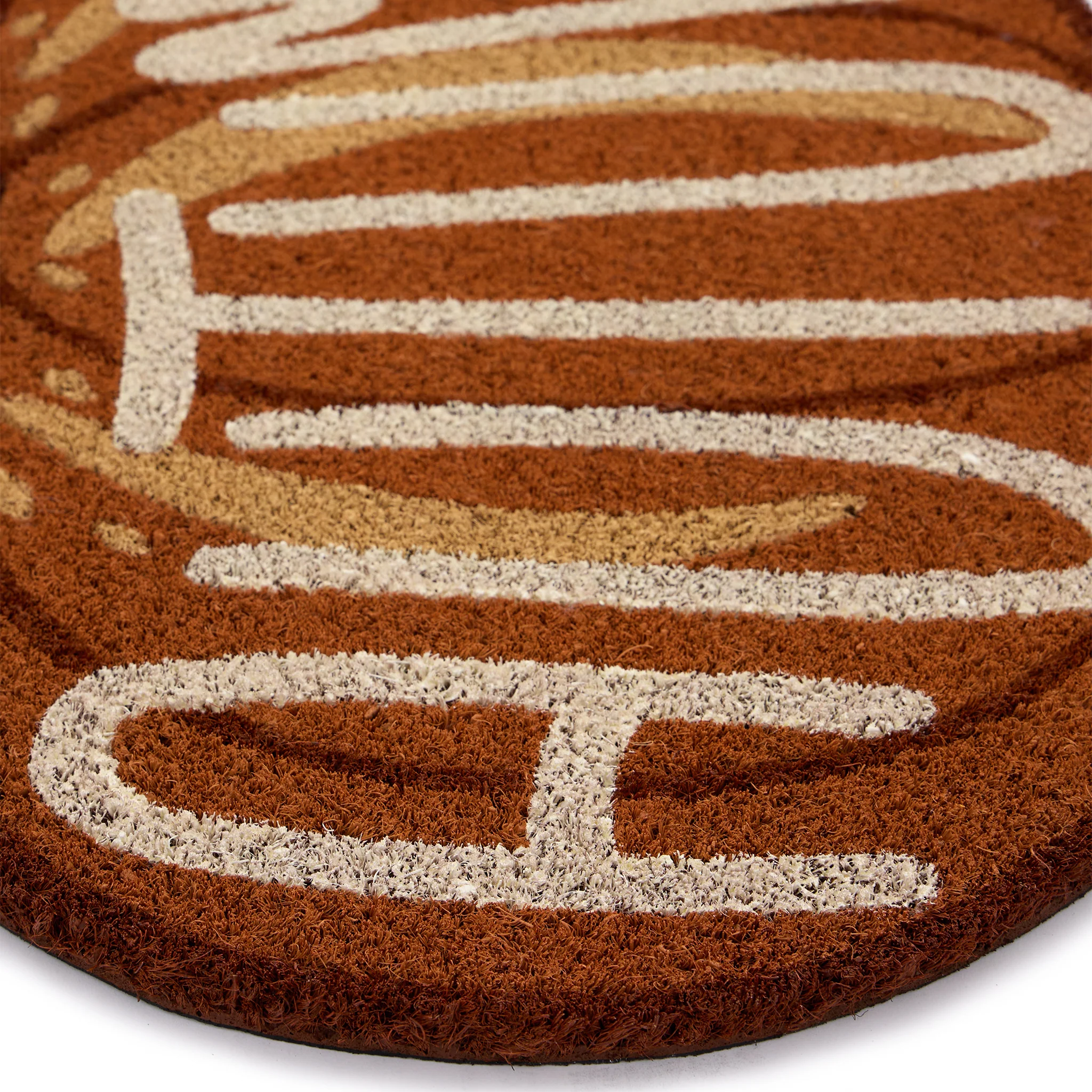 Shaped Autumn Pumpkin Coir Doormat - Image 4
