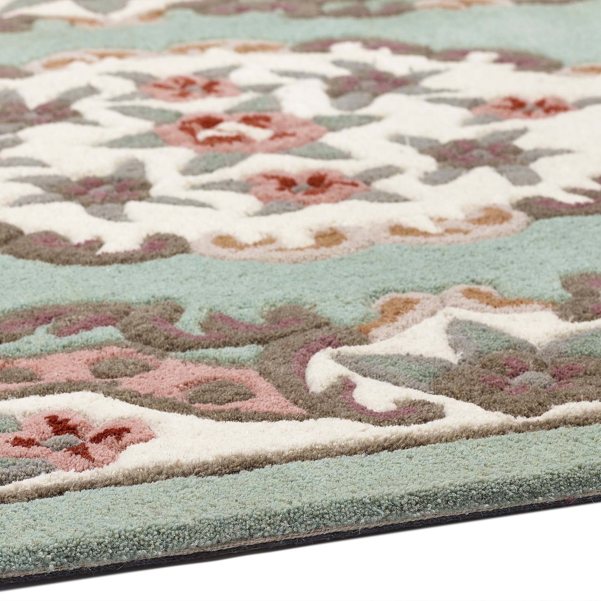 Shensi Aubusson Rug in Green - Image 7