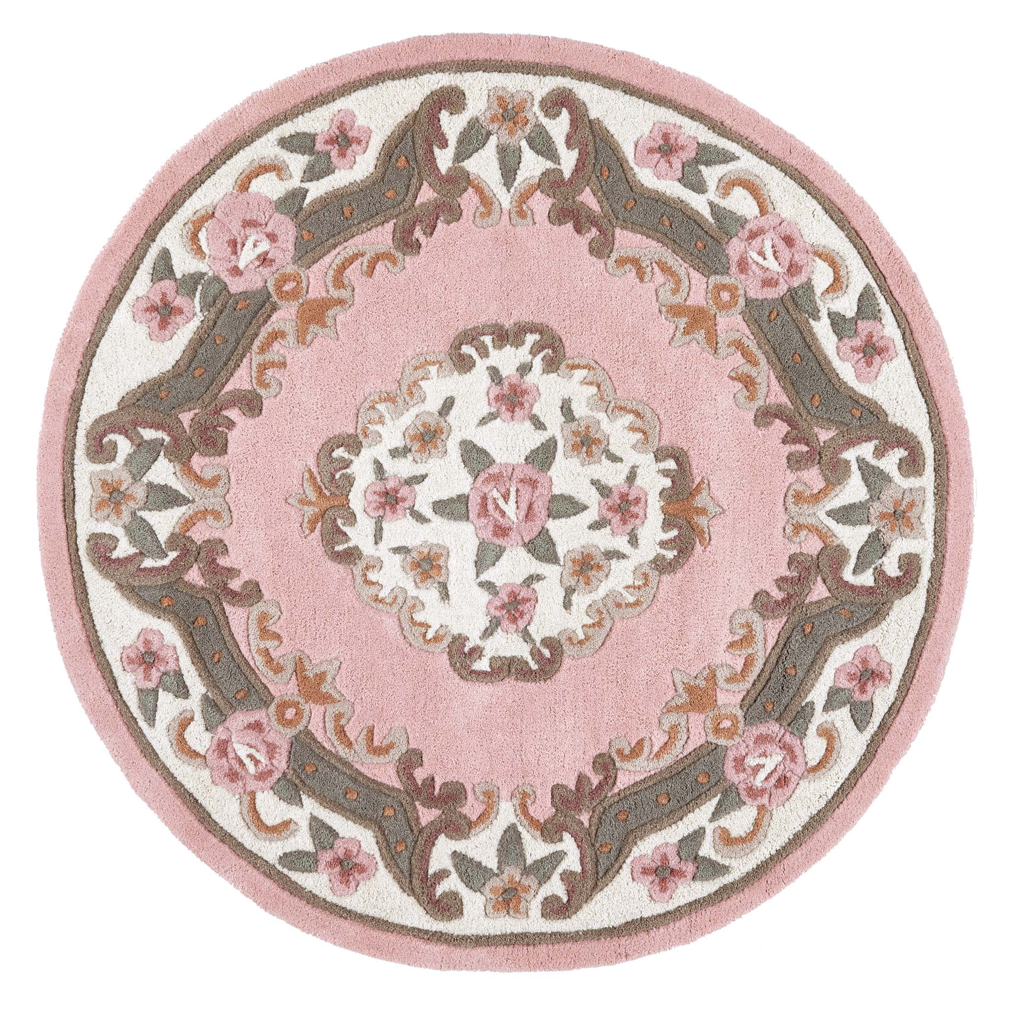 Shensi Aubusson Rug in Pink - Image 8