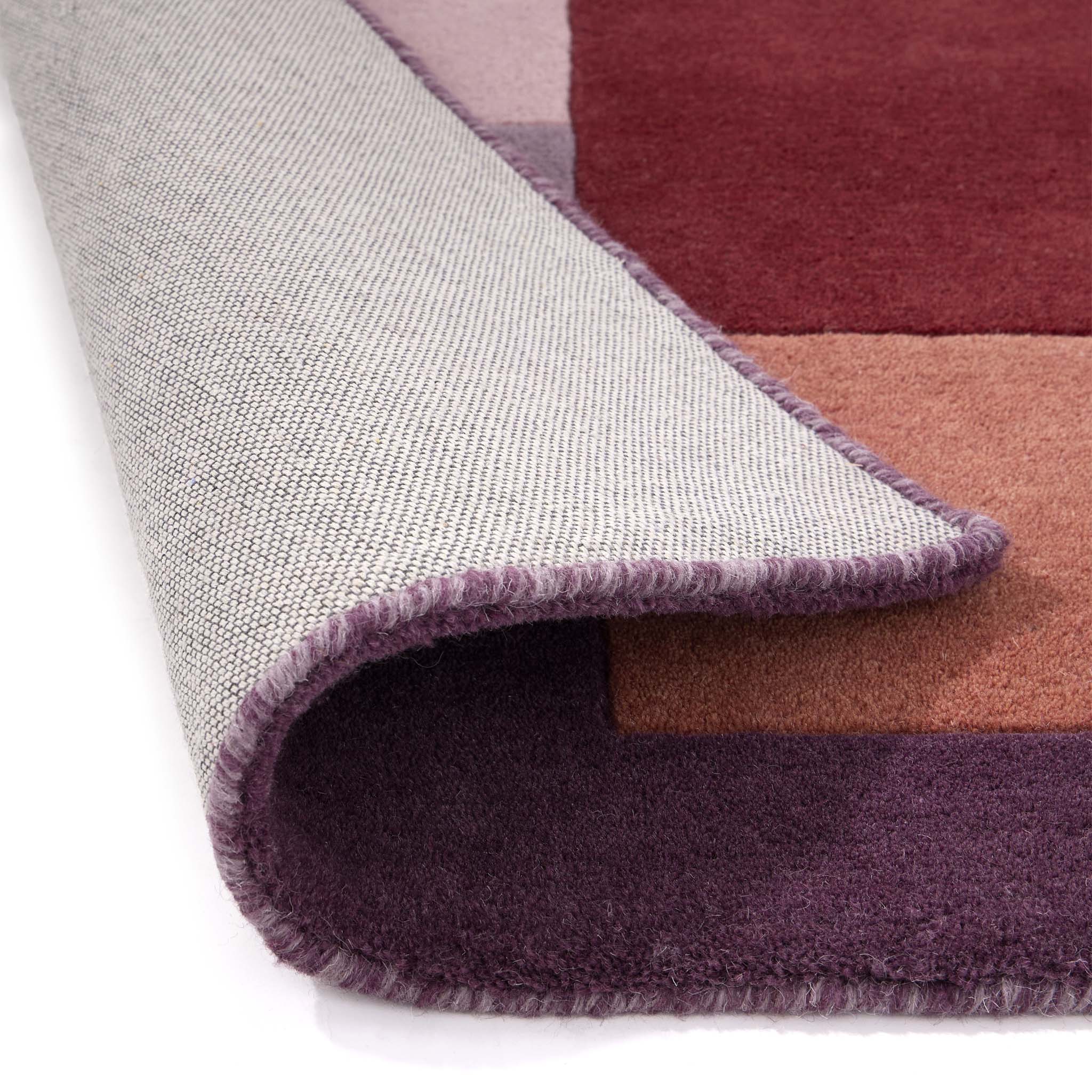 Sienna Block Rich Reds Rug - Image 4