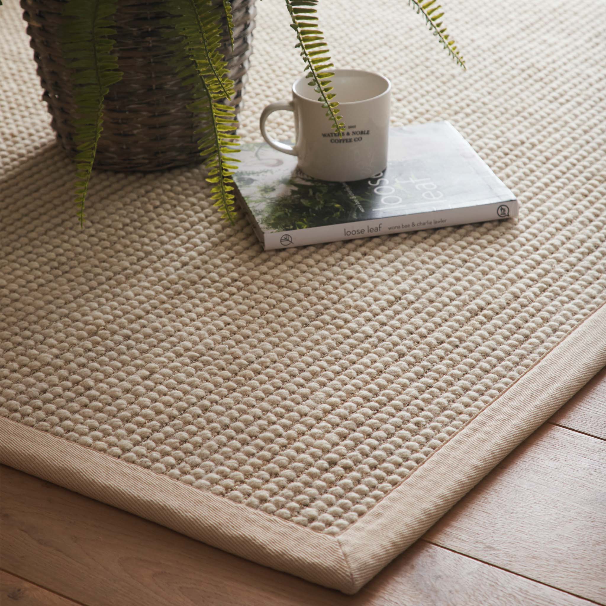 Sisal Boucle Beige Rug - Image 3