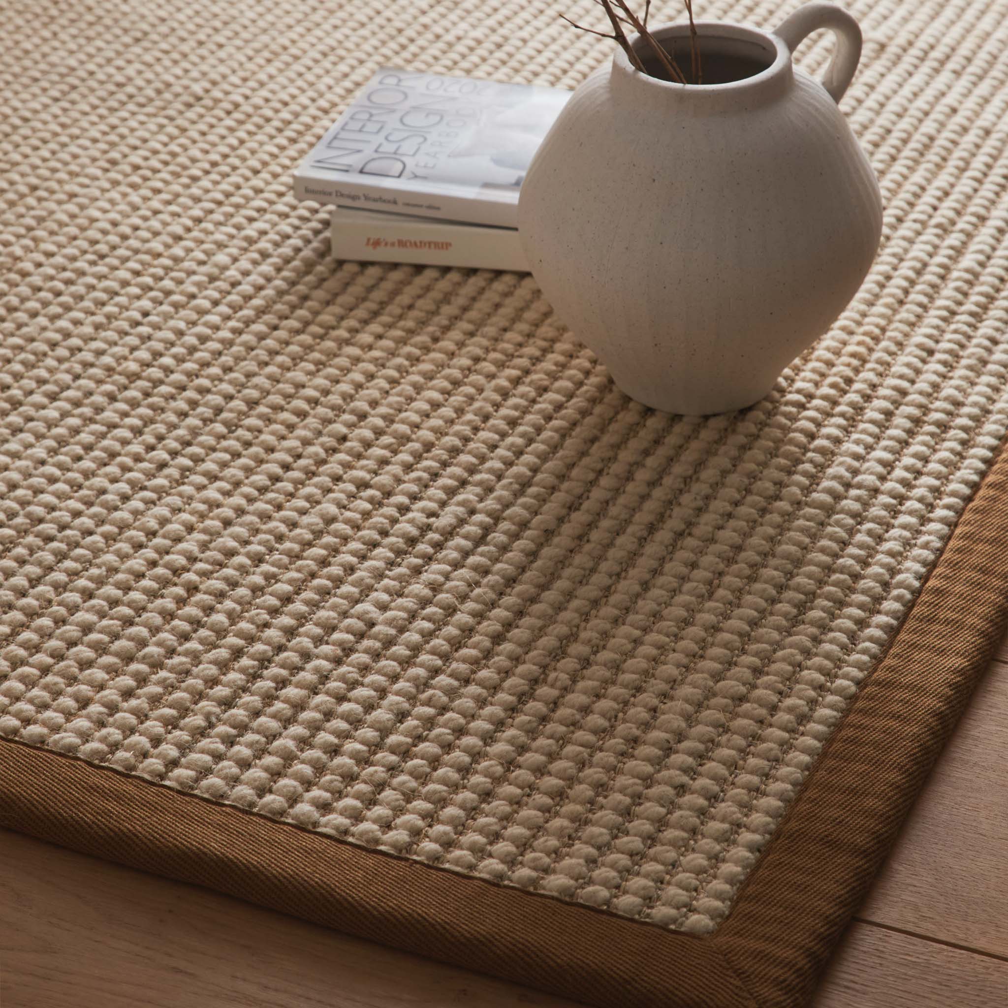 Sisal Boucle Mocha Rug - Image 3