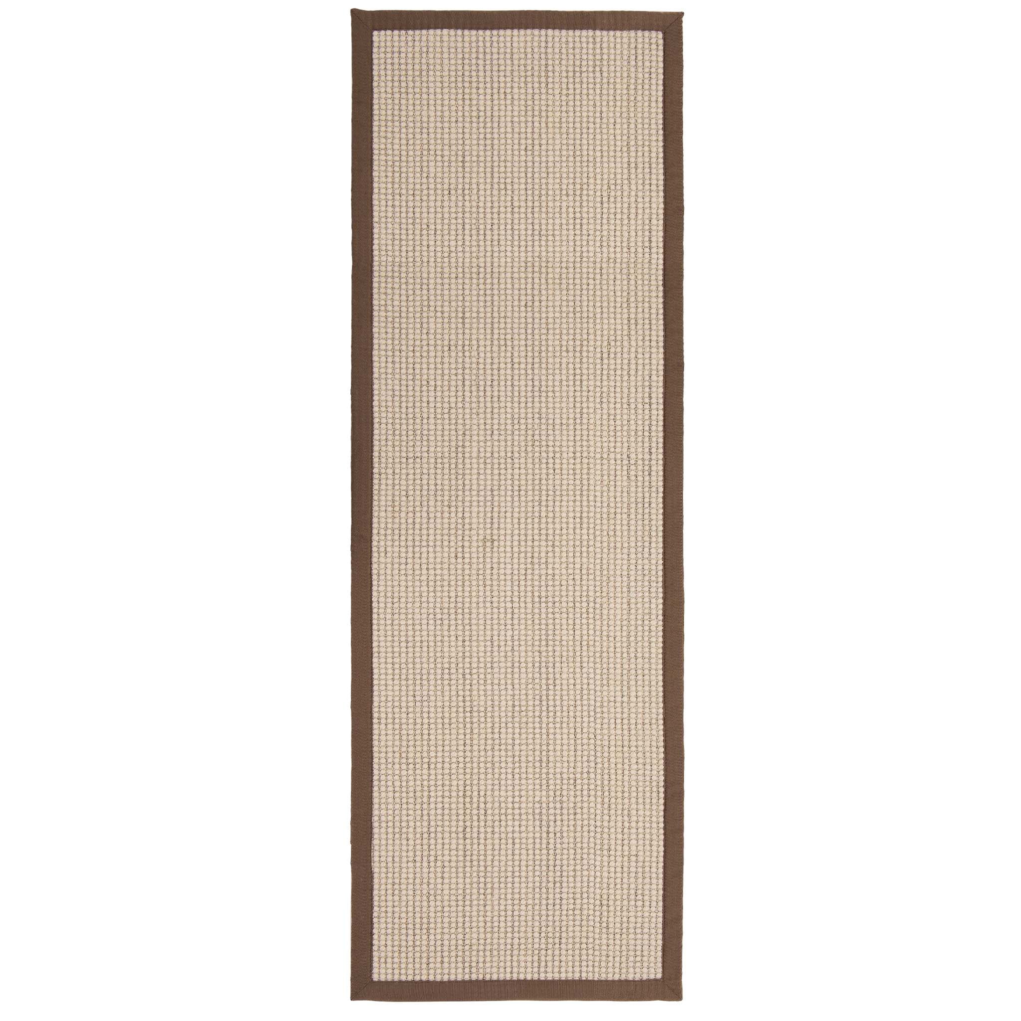 Sisal Boucle Mocha Runner