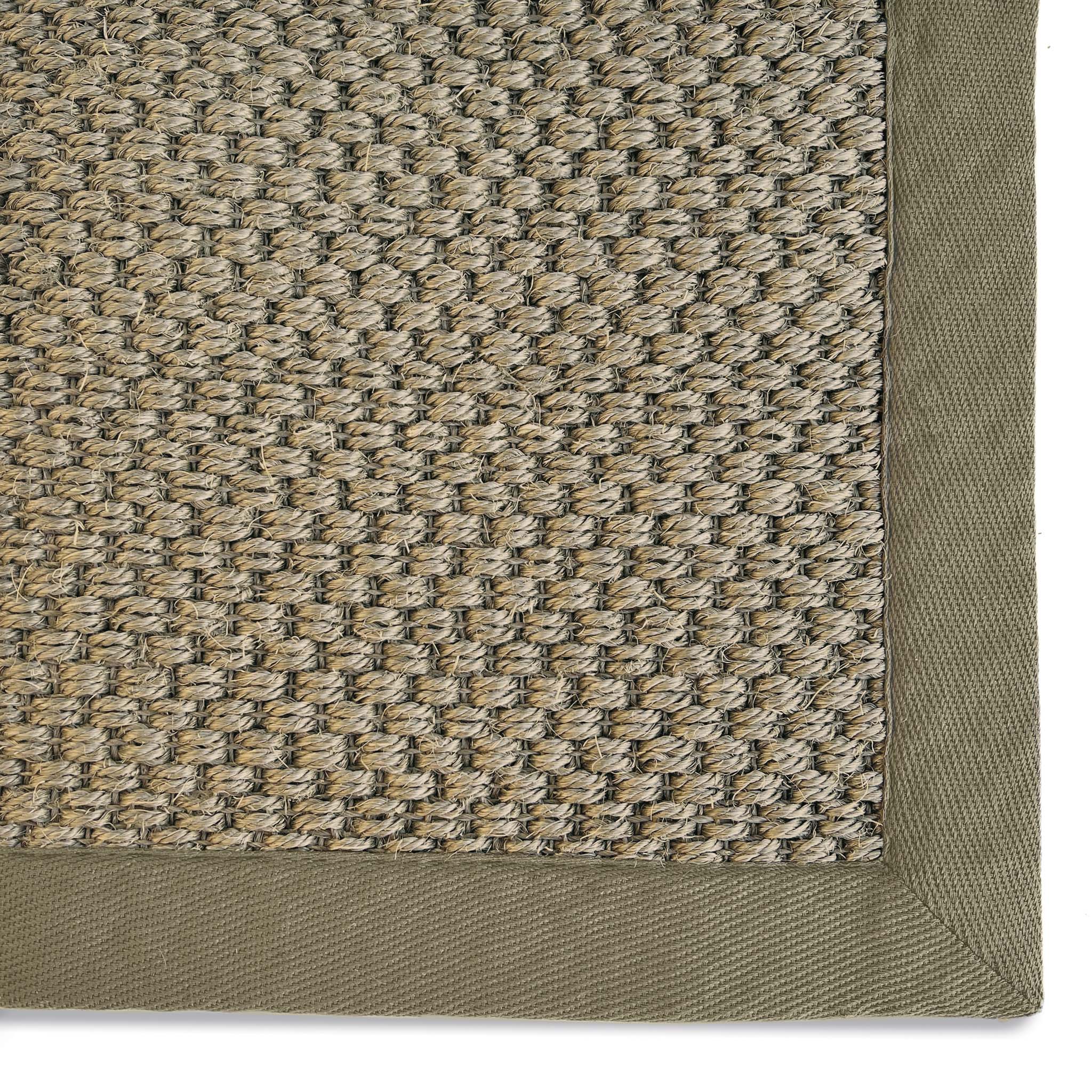 Sisal Green with Sage Green Border Runner - Image 5