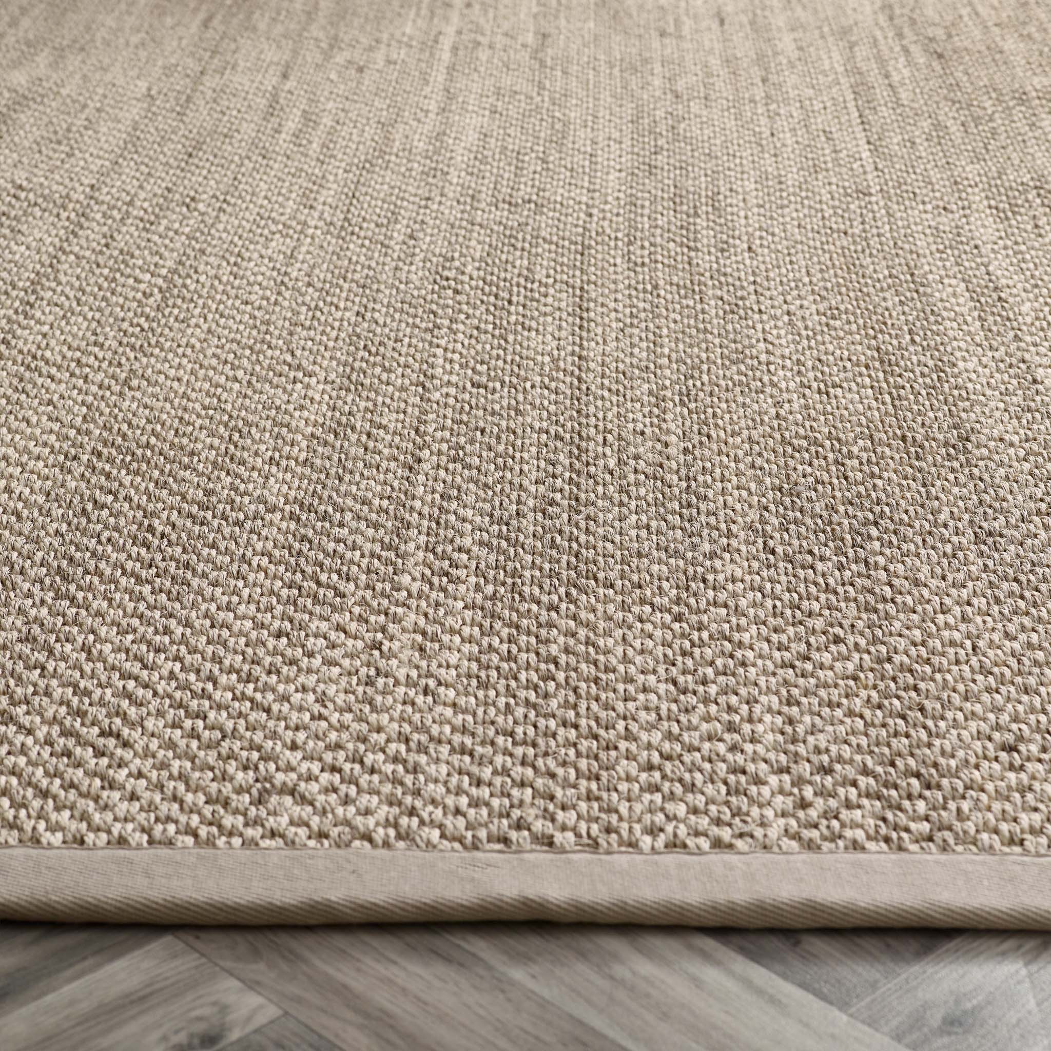Sisal Light Beige with Sand Border Runner - Image 4