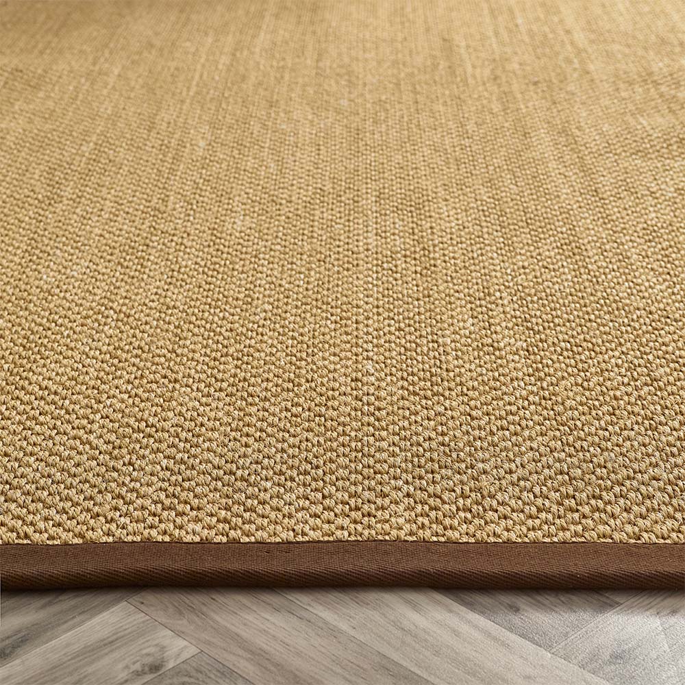 Sisal Natural with Dark Brown Border Runner - Image 4