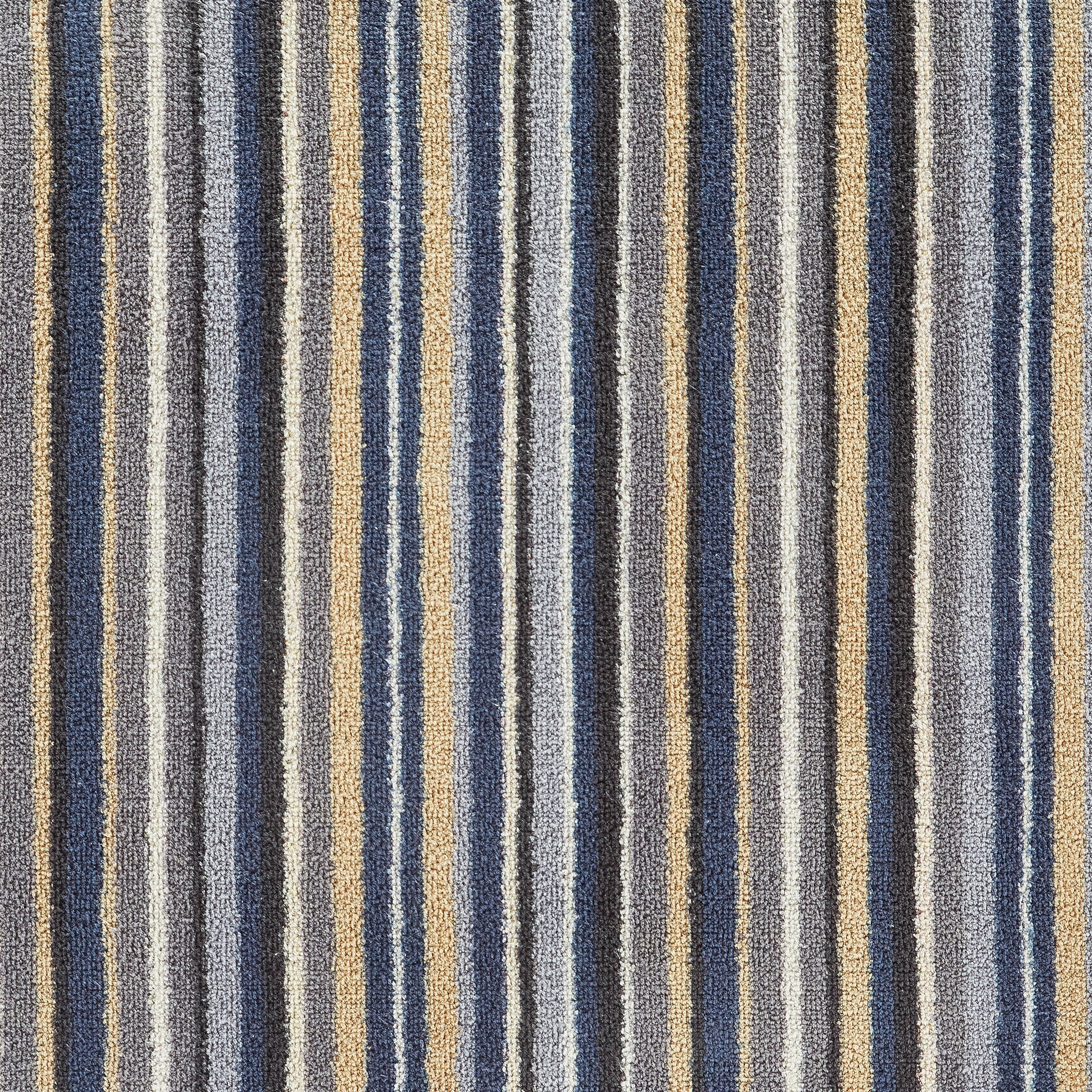 Stripe 88 Blue/Grey Washable Doormat - Image 3