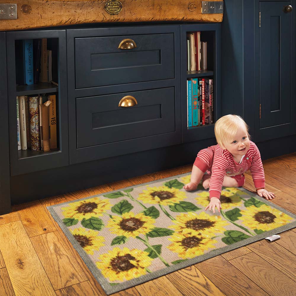 Sunflowers 1 Washable Doormat - Image 2