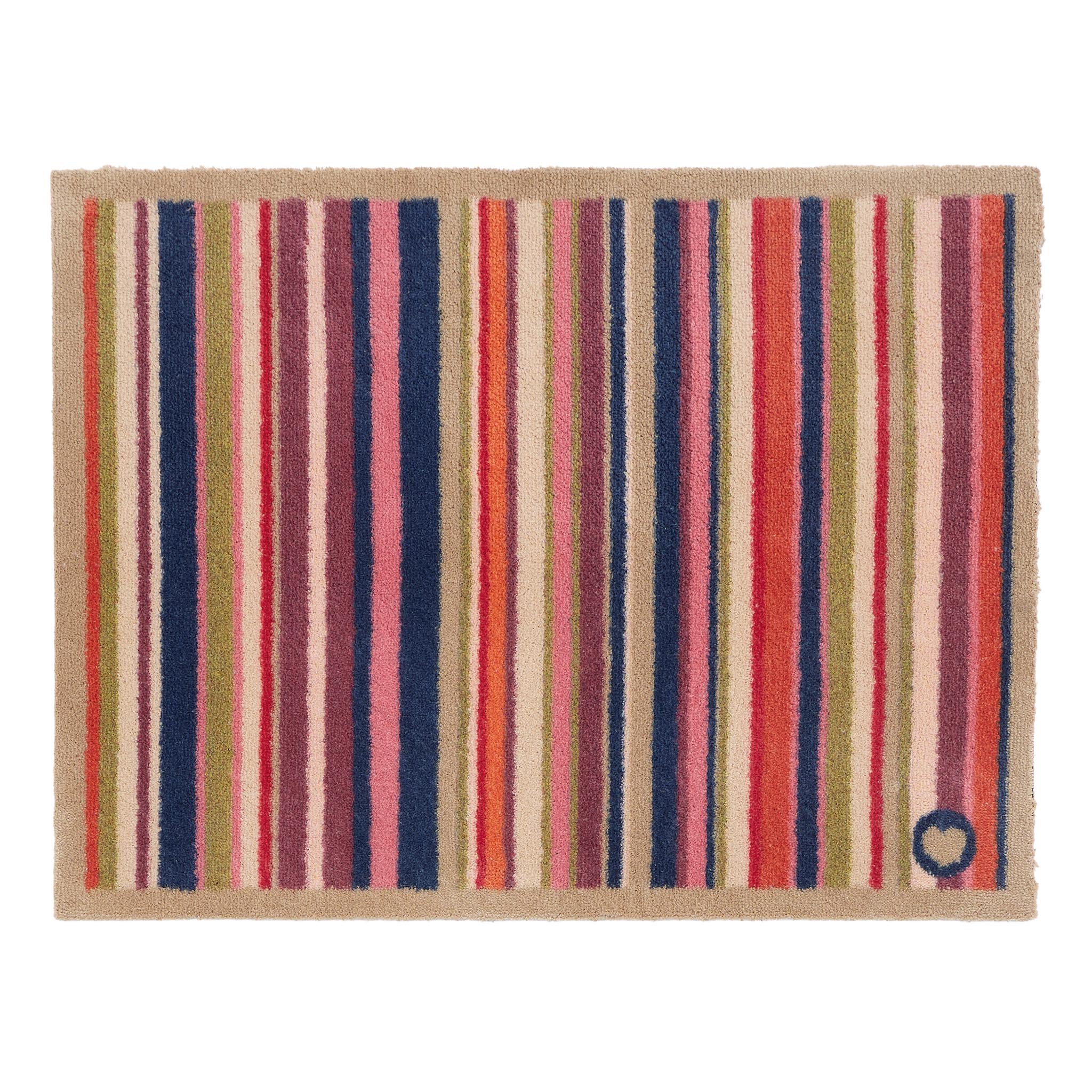 Sunset Stripe Washable Doormat