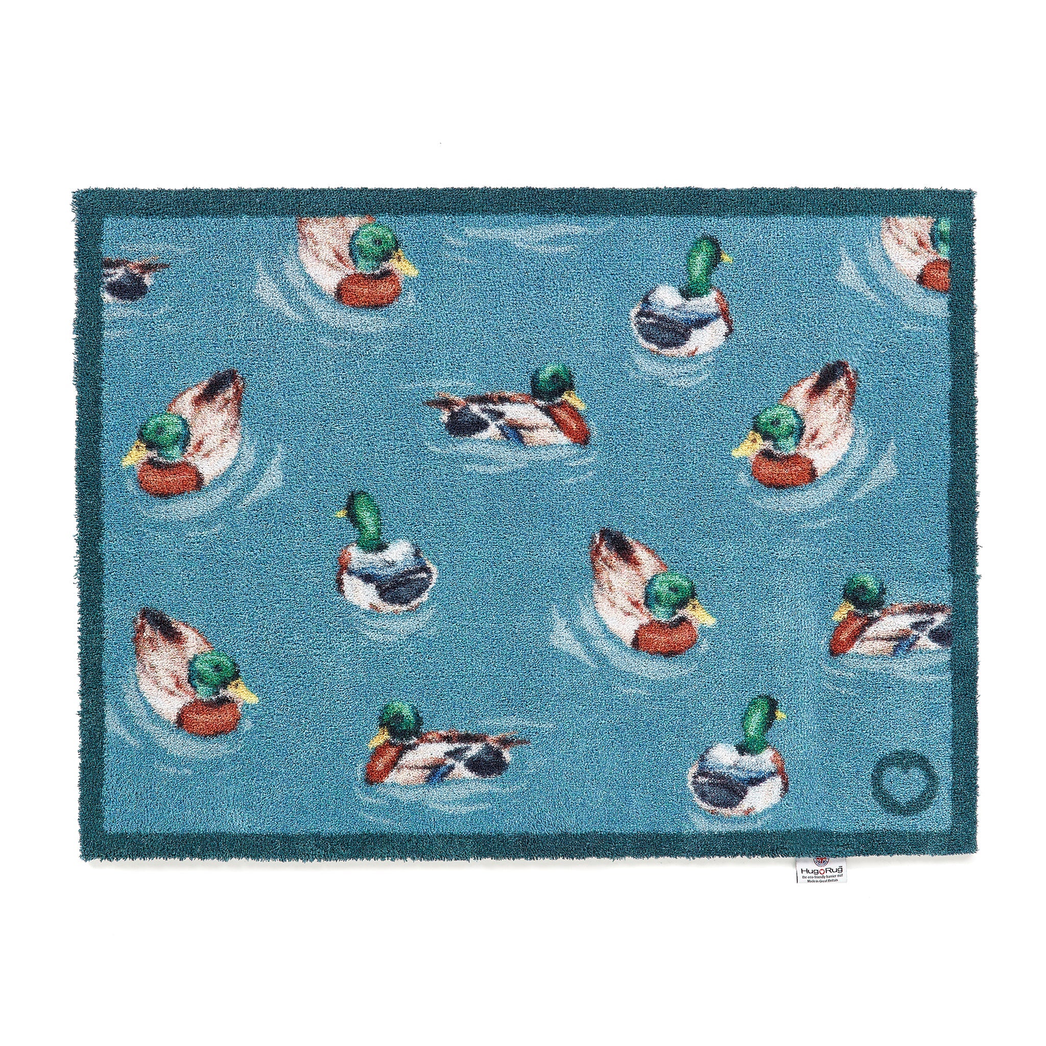 Swimming Ducks Washable Doormat