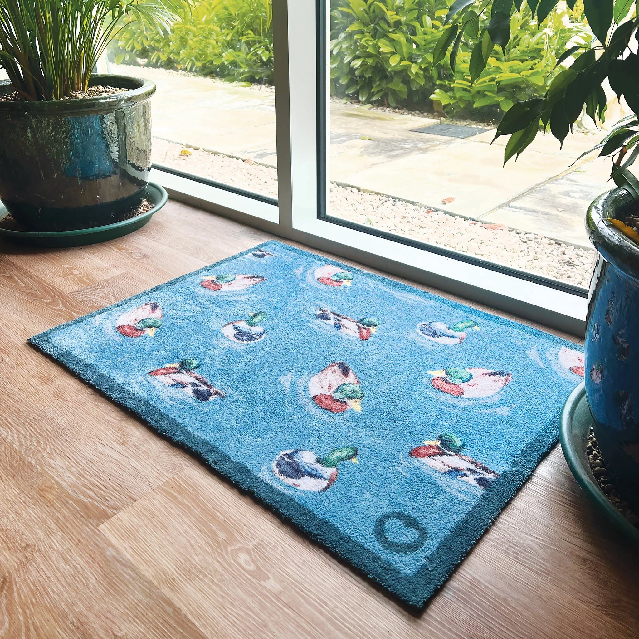Swimming Ducks Washable Doormat - Image 2