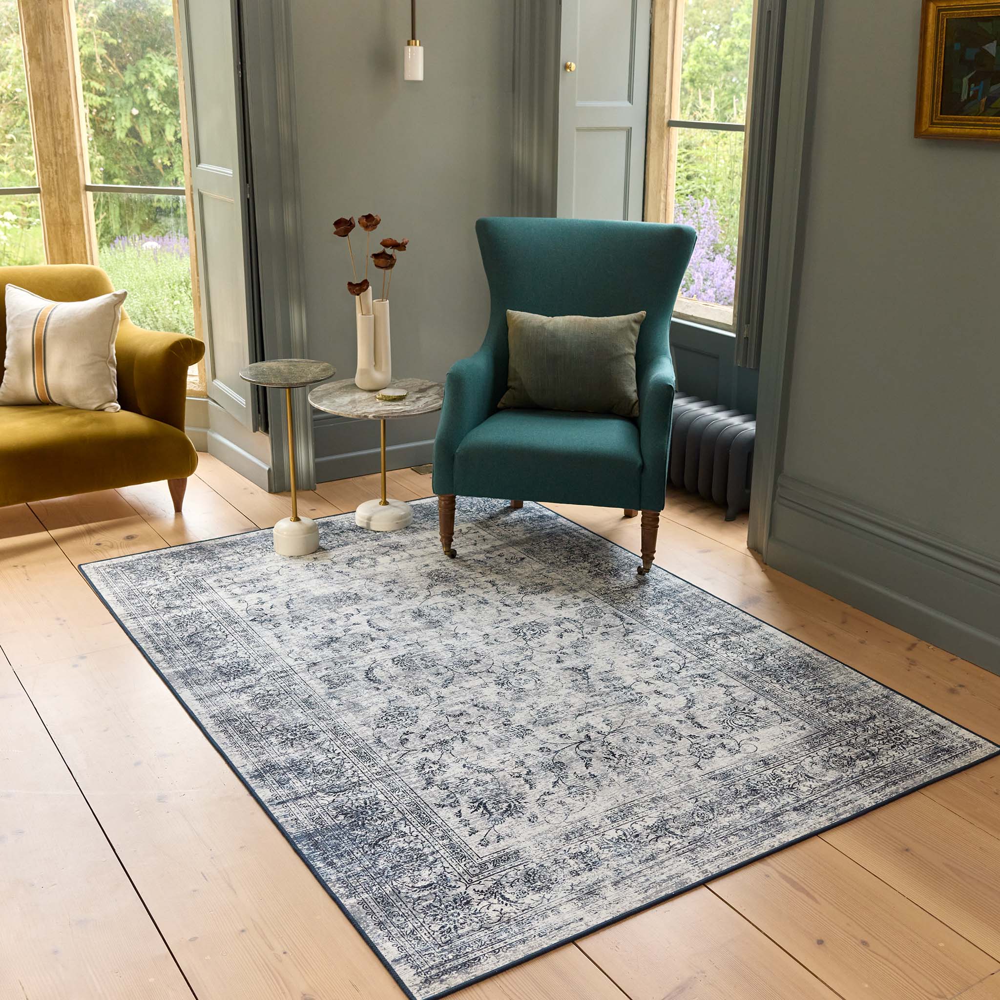 Vintage Imperial Eco-Washable Rug - Image 3