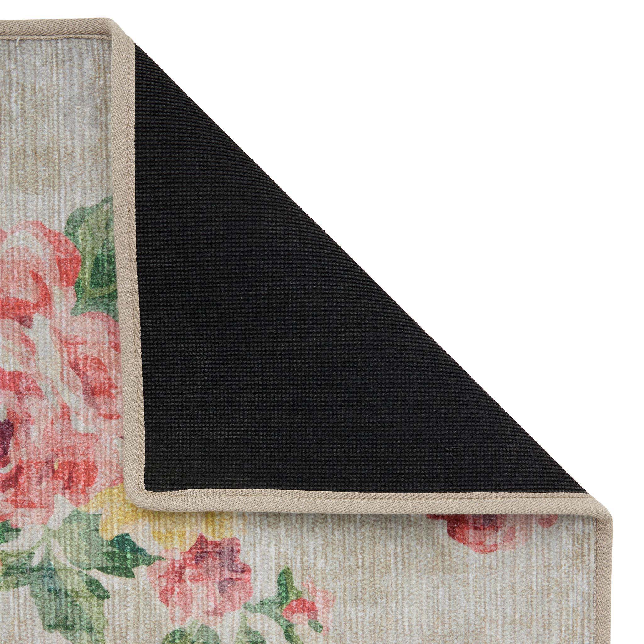 Vintage Rose Natural Eco-Washable Rug - Image 4