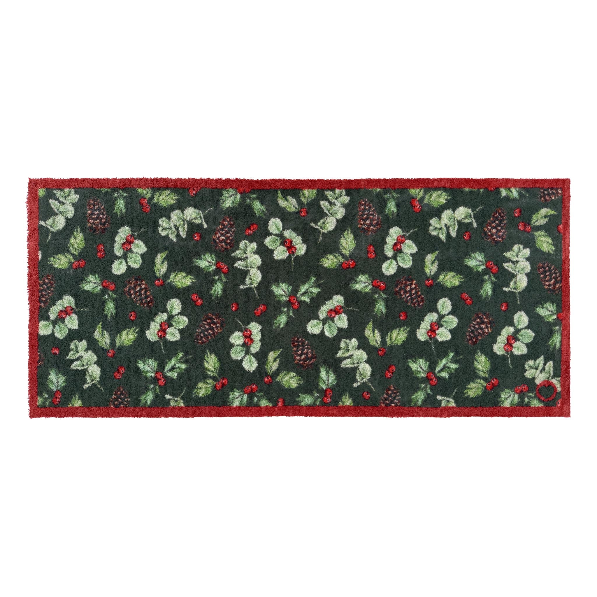 Winter Berries Washable Runner