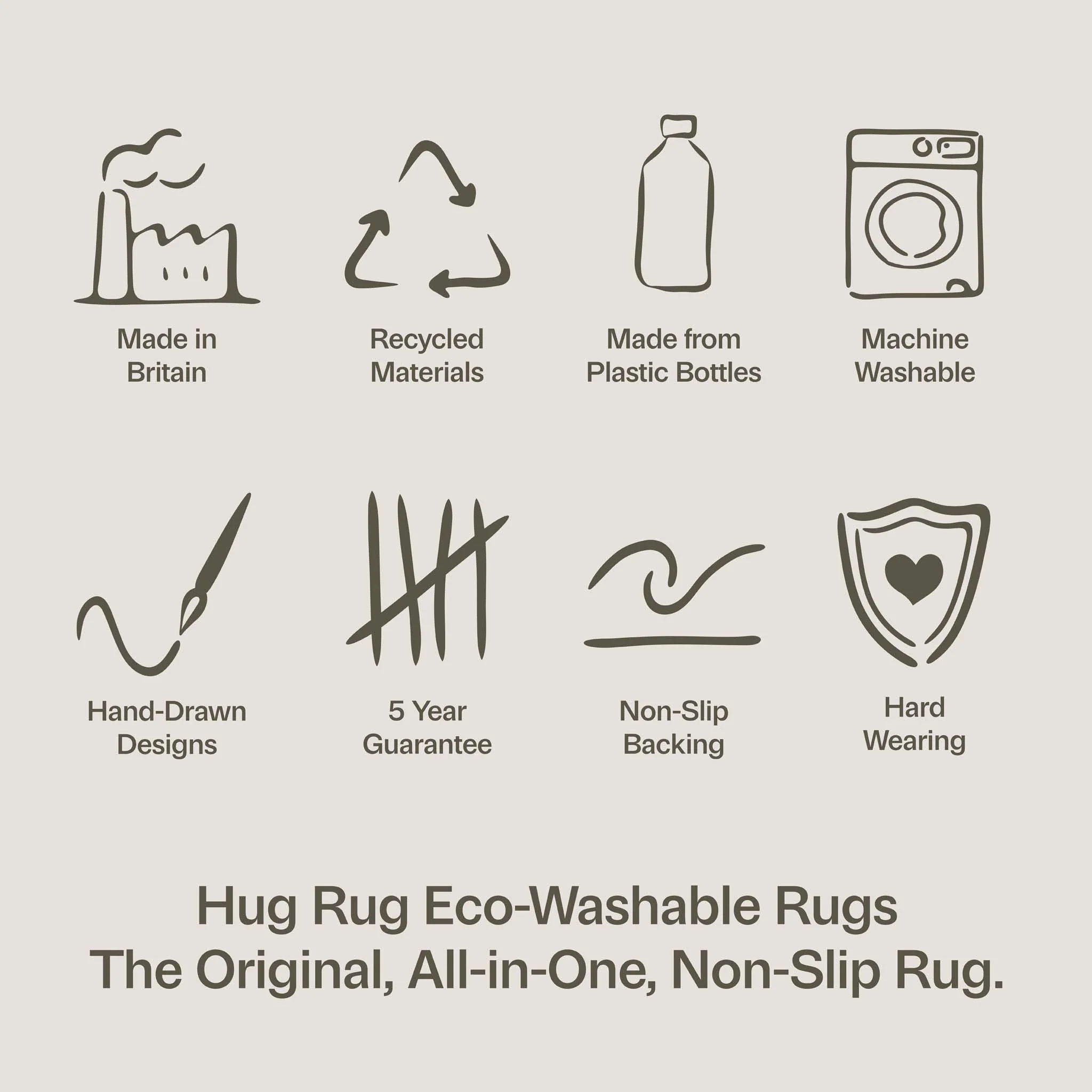 Blossoming Vines Eco-Washable Rug - Image 5